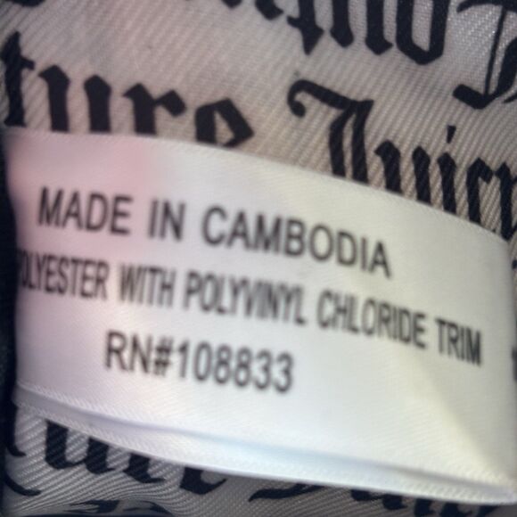 Juicy Couture Leopard Print, Black Sequin, and Red Mini Backpack Glam Rock - Picture 12 of 12